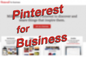 pinterest for business